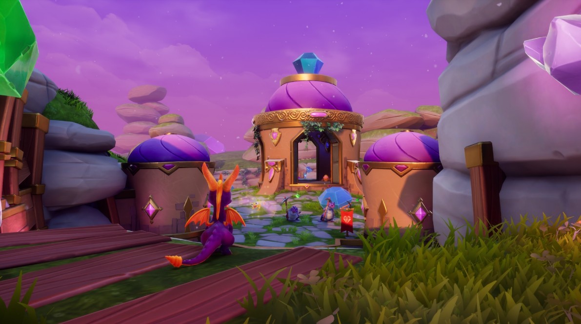 A screenshot of Spyro Reignited Trilogy gameplay on PC. Credit: Linkroi