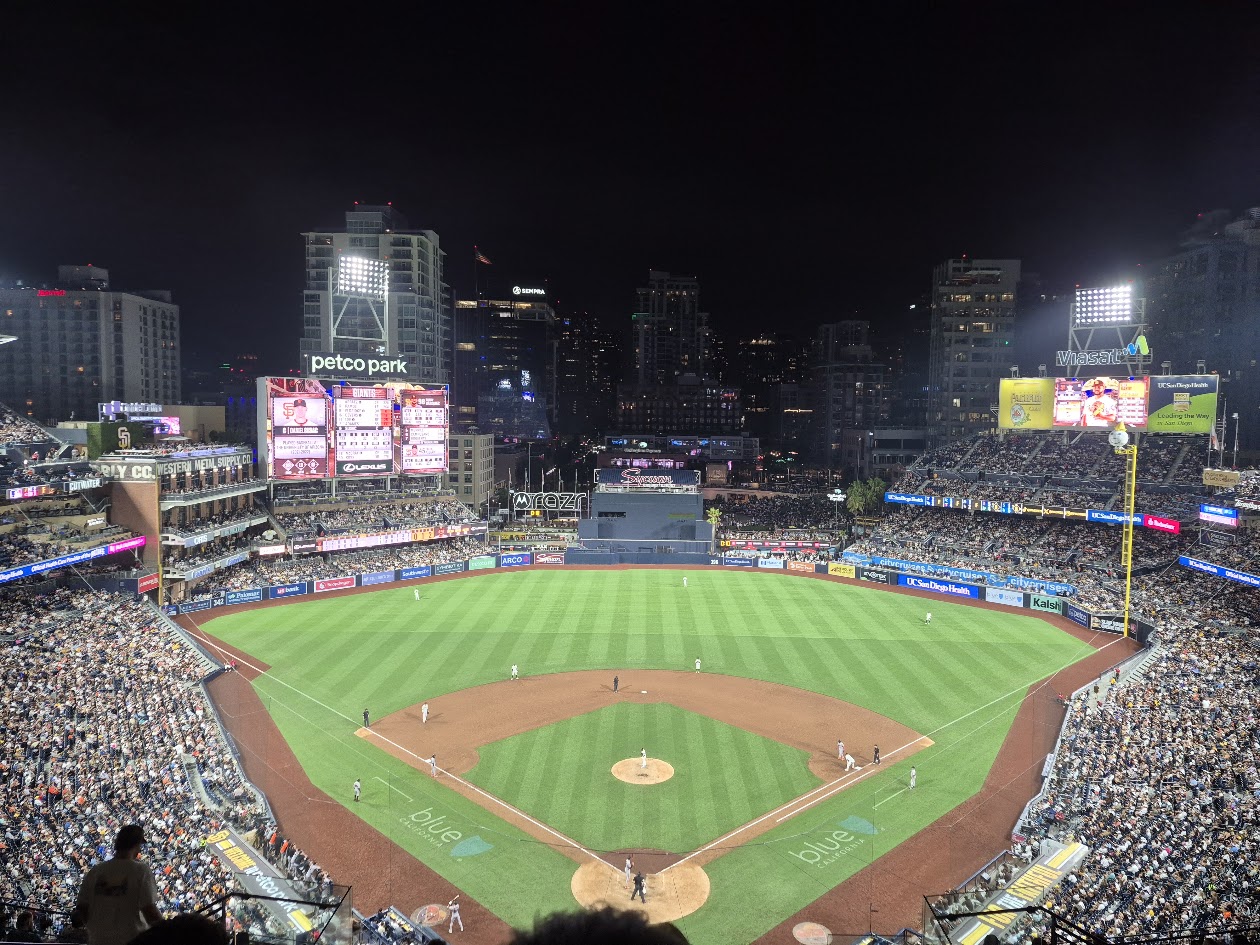 Petco Park during a game between the San Francisco Giants and San Diego Padres, July 30, 2026